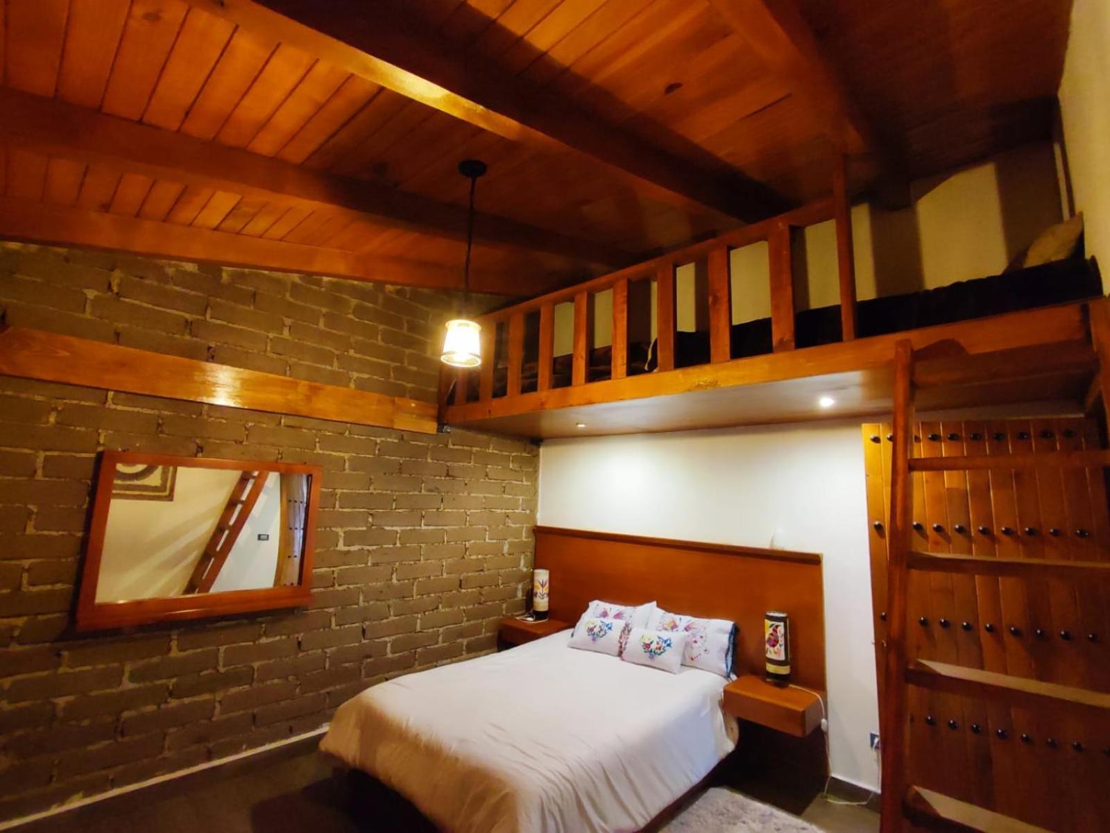 hermosa cabaña el rio Zacatlán Exterior foto