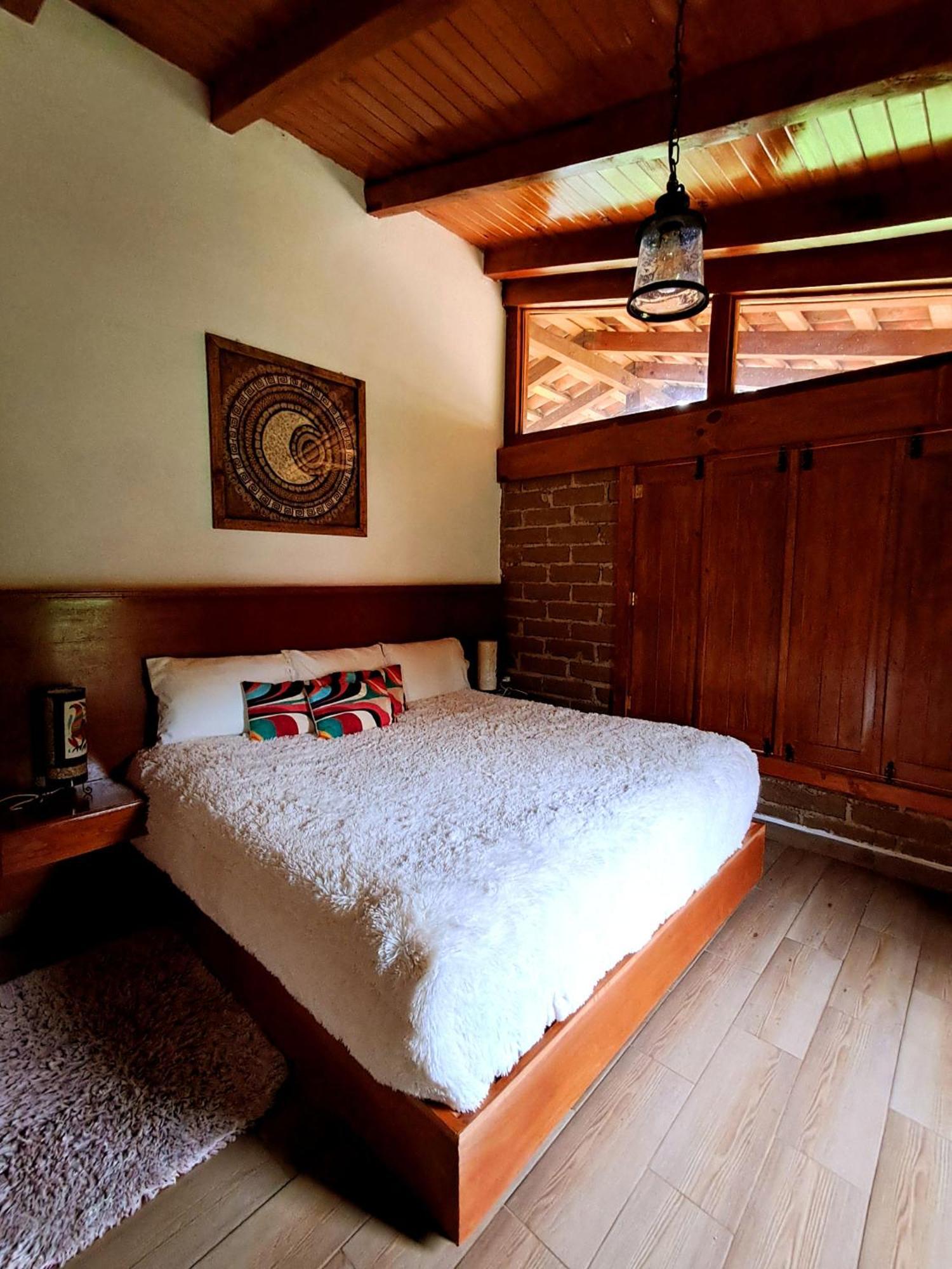 hermosa cabaña el rio Zacatlán Exterior foto