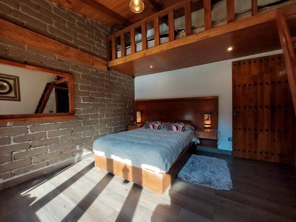 hermosa cabaña el rio Zacatlán Exterior foto